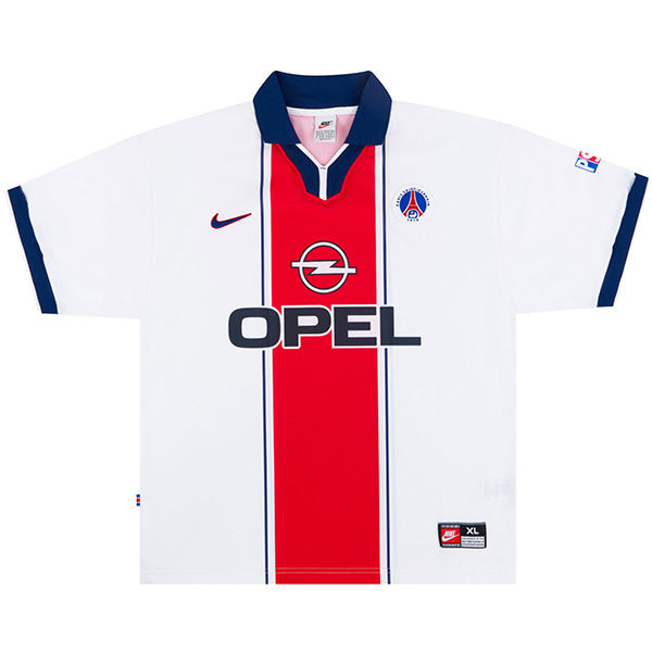 Paris saint germain loin maillot rétro PSG uniforme vintage hommes deuxième kit de football football sport t-shirt 1997-1998